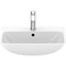 Duravit Washbasin 550mm ME by STARCK white with OP with TP 1 TH 2335550000 - alternate 4